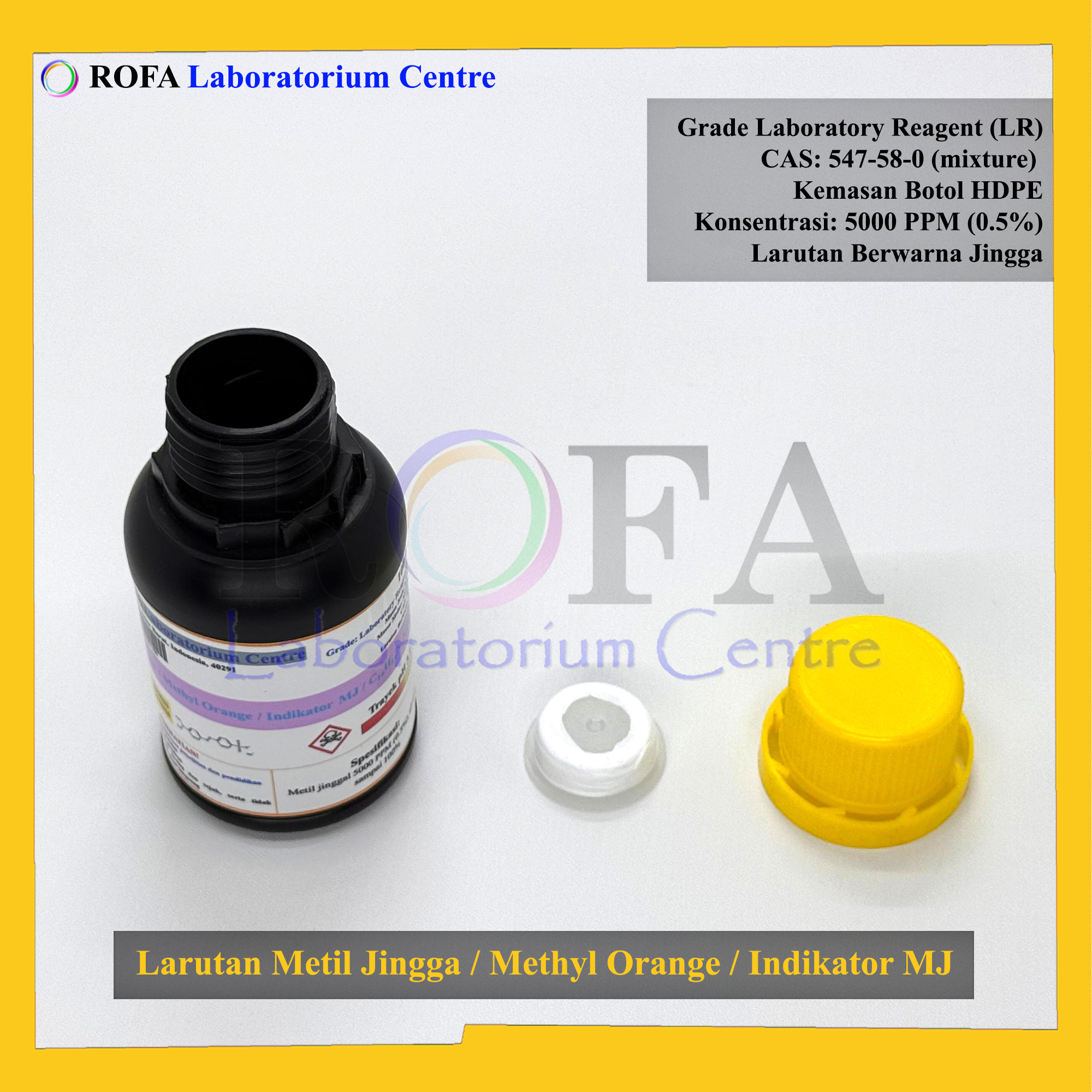 larutan Metil Jingga 2